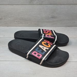 Circus By Sam Edelman Women"Beach Please" Flynn Slides Sandals Sz 10M
